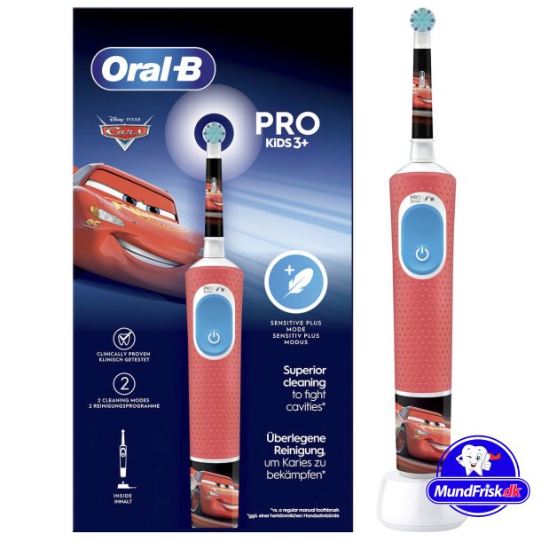 Oral-B Cars PRO El-Tandbrste Til Brn