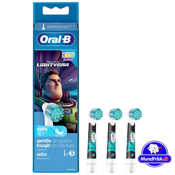 Oral-B Pixar B&uuml;rstenk&ouml;pfe f&uuml;r Kinder Buzz Lightyear 3 Stk.