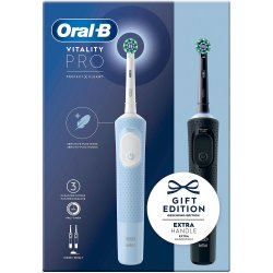 Oral-B Vitality Pro El-tandbrster DUO Black/Blue