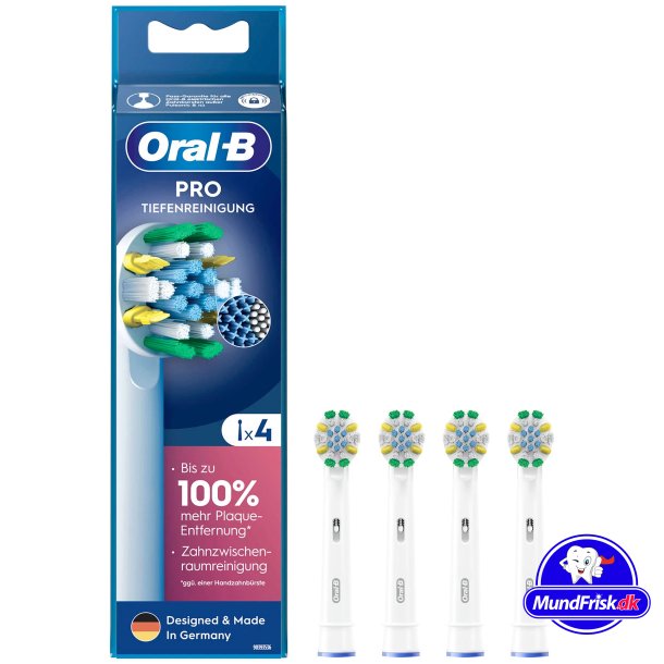 Oral-B PRO Floss Action Brstehoveder 4 stk.
