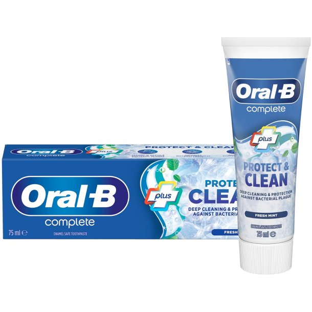 Oral-B Tandpasta Complete Protect &amp; Clean Fresh Mint 75 ml.