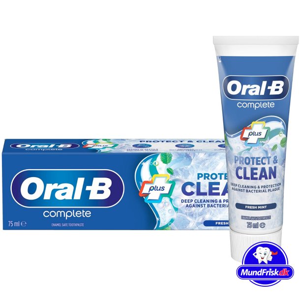 Oral-B Tannkrem Complete Fresh &amp; Clean 75 ml.