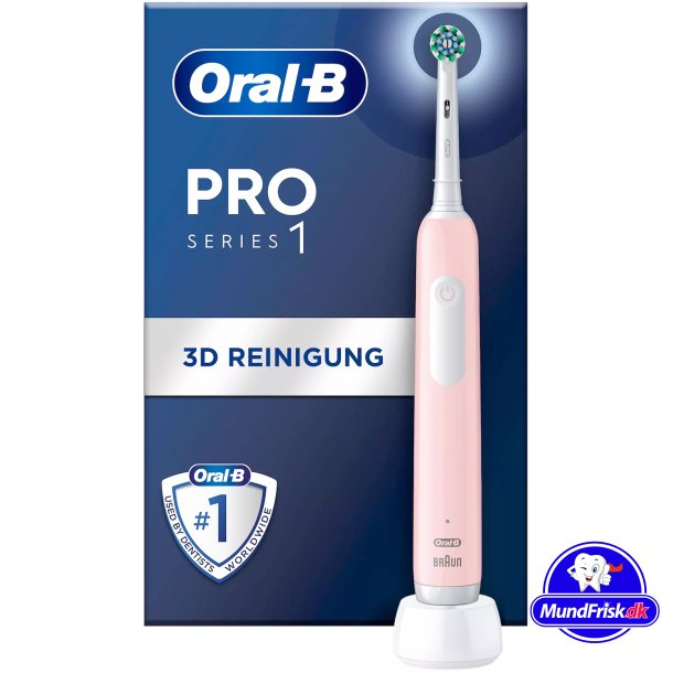Oral-B Pro Series 1 El-tandbrste CrossAction PINK