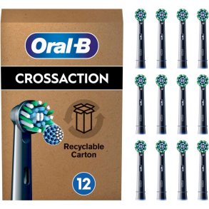Oral-B Black PRO CrossAction 12 st. Borsthuvuden