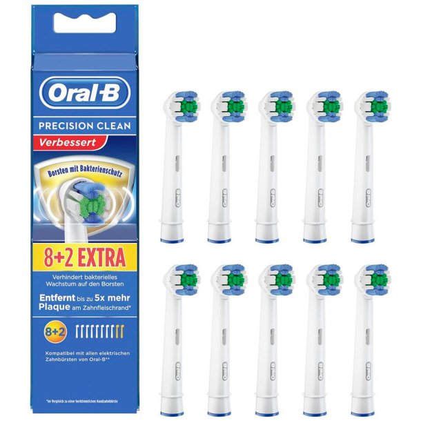 Oral-B Borsthuvuden Precision Clean Bakterieskydd 10 st.