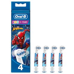 Oral-B Brstehoveder Til Brn Spider-Man 4 stk.