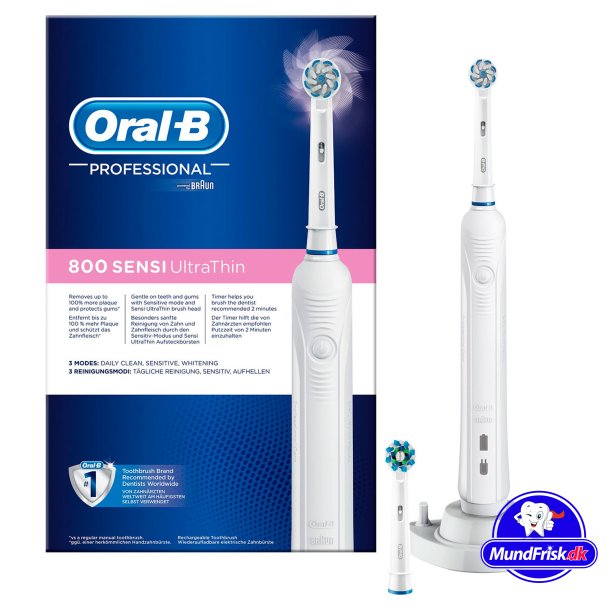 Oral-B Pro 800 Sensi UltraThin El-tandbrste