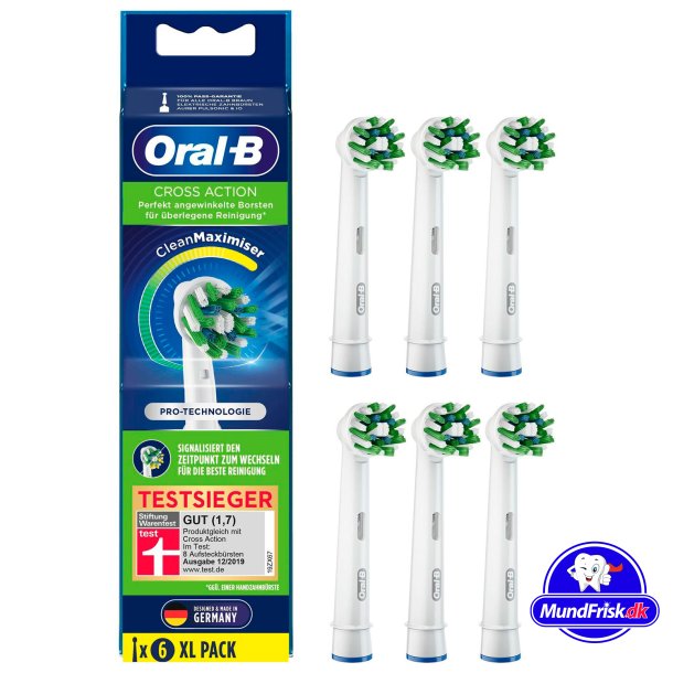 6 kpl Oral-B CrossAction CleanMaximiser -harjanpit