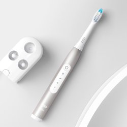 Oral-B El-tandbrster Pulsonic DUO SlimLuxe 4900 Platinum + Rosegold