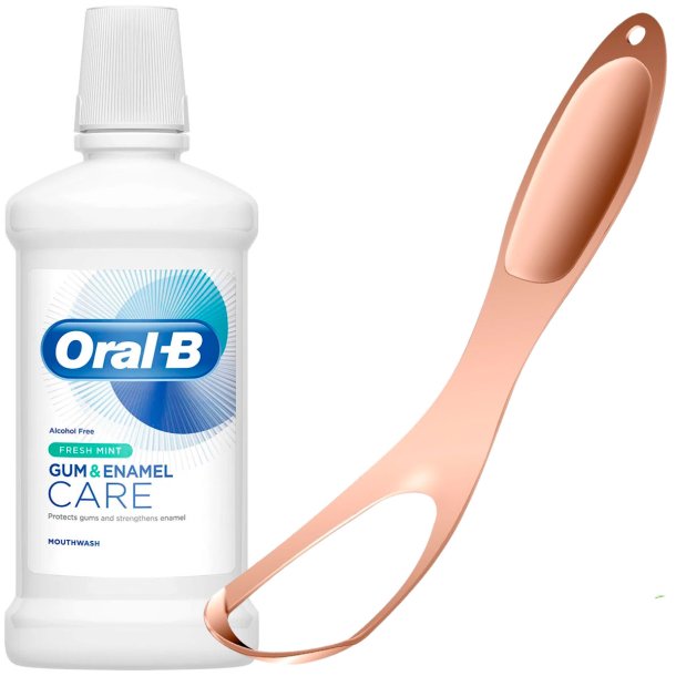 Dentadan Wide Tungerenser + Oral-B Mundskyl 250 ml