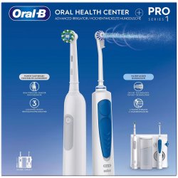 Oral-B Pro 1 Brosse � dents + Hydropulseur Series 1 Oxyjet Center