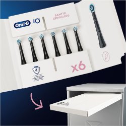 Oral-B iO Sensitive Brstehoveder SORTE Gentle Care 6 stk.
