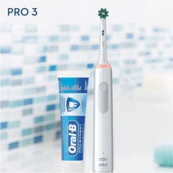 Oral-B Pro 3 3800 CrossAction Elektrisk tandborste + Tandkrm