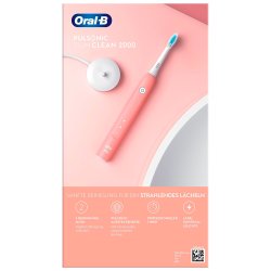 Oral-B Pulsonic El-tandbrste 2000 Slim Clean Pink