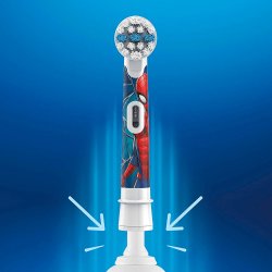 Oral-B Brstehoveder Til Brn Spider-Man 4 stk.
