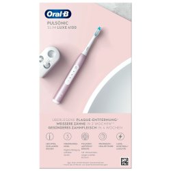 Oral-B Pulsonic 4100 El-tandbrste Rosegold Extra Brstehoved