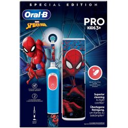 Oral-B Spider-Man PRO eltandborste fr barn + fodral