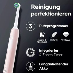 Oral-B Pro Series 1 Elektrisk tandborste CrossAction PINK