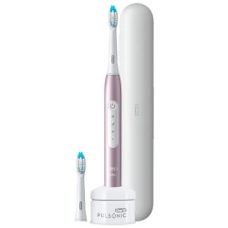 Oral-B Pulsonic El-tandbrste + Etui Rosegold 4500