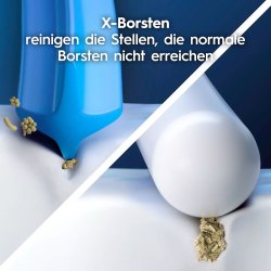 Oral-B Black PRO CrossAction Borsthuvuden 10 st.