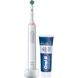 Oral-B Pro 3 3800 CrossAction Elektrisk tandborste + Tandkrm
