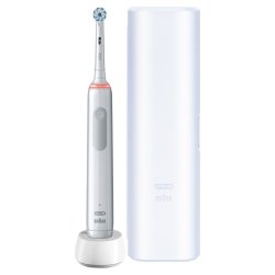 Oral-B Pro 3 3500 El-tandbrste + Rejseetui White