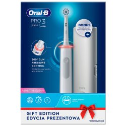 Oral-B Pro 3 3500 El-tandbrste + Rejseetui White