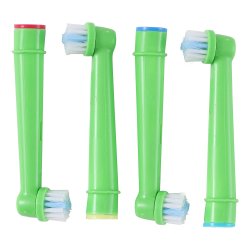 Dentadan borsthuvuden fr barn GREEN Oral-B kompatibel