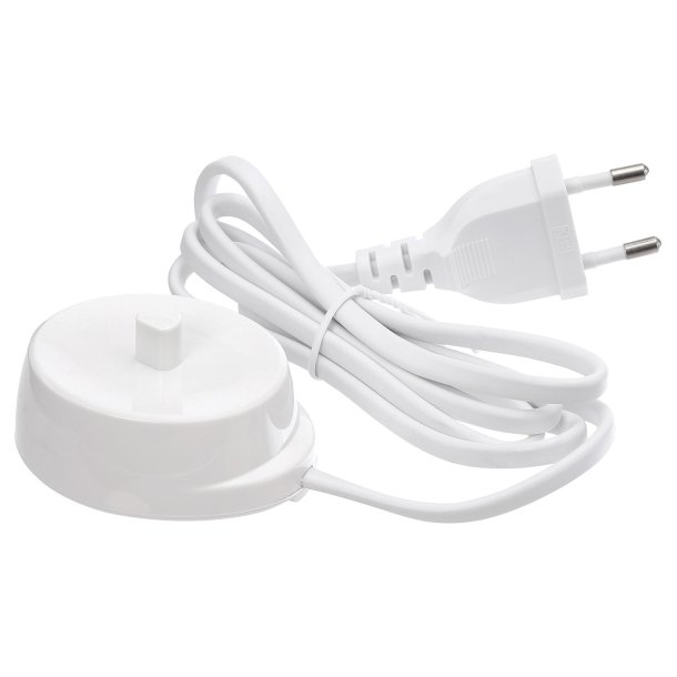 Ladegert fr Oral-B elektrische Zahnbrsten WEISS