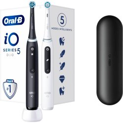 Oral-B iO Series 5 Black + White Duo Elektrische Zahnbrsten