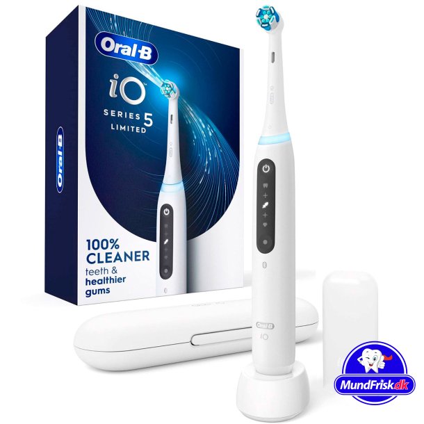 Oral-B iO Series 5 White El-tandbrste + Etui