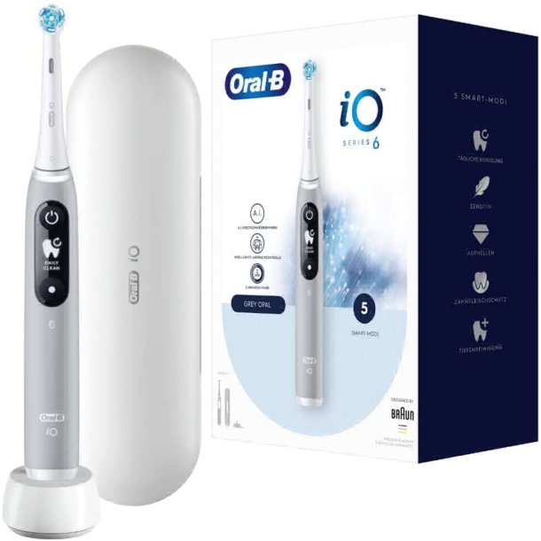 Oral-B iO El-tandbrste Series 6 Grey Opal