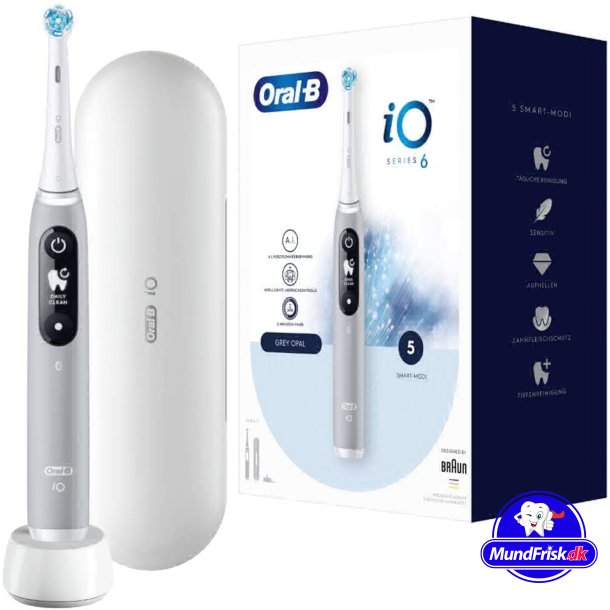 Oral-B iO El-tandbrste Series 6 Grey Opal