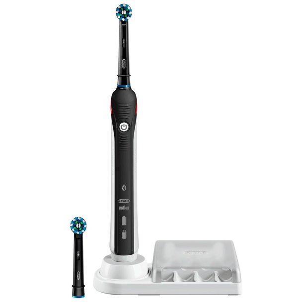 Oral-B Smart 4 4000 Black Elektrische tandenborstel incl. houder + extra opzetborstel