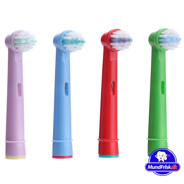 4 St&uuml;ck Power Kids B&uuml;rstenk&ouml;pfe F&uuml;r Kinder Oral-B Kompatibel
