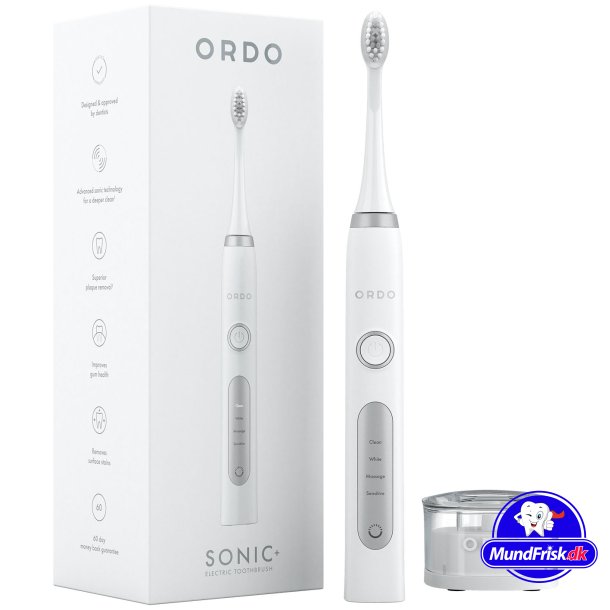 Ordo Sonic+ El-tandbrste White Silver