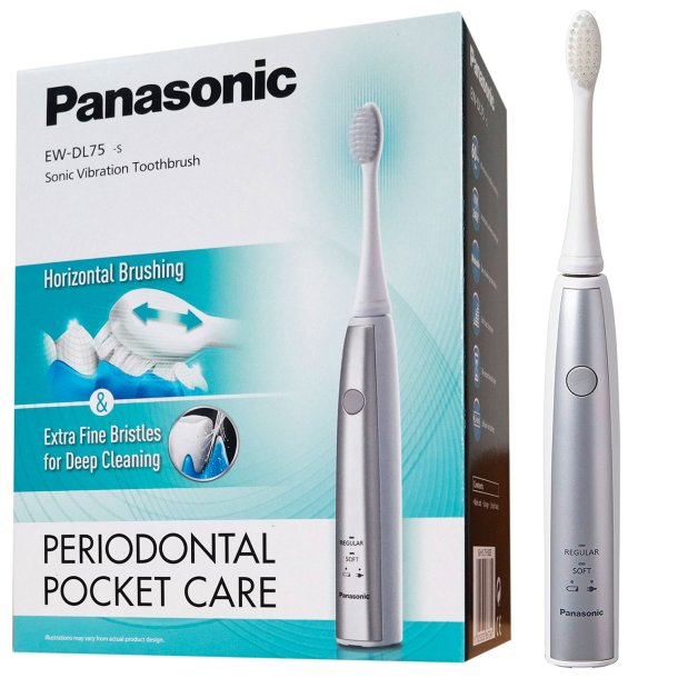 Panasonic Periodontal Pocket Care Elektrisk tannbrste Hvit/Slv
