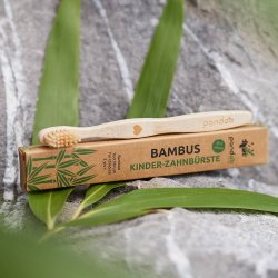 Pandoo Bambus B�rnetandb�rste Medium (1 stk.)