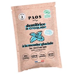 Eco Tandkrmstabletter PAOS Ice Mint Ps. 125 st.