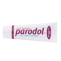 Parodol Whitening Tandpasta tandkødsbetændelse, paradentose mv. RØD - Paradol Tandpasta MundFrisk.dk