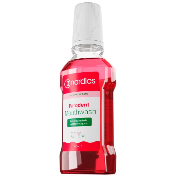 Nordics Parodontal-Mundwasser fr empfindliches Zahnfleisch und empfindliche Zhne 300 ml