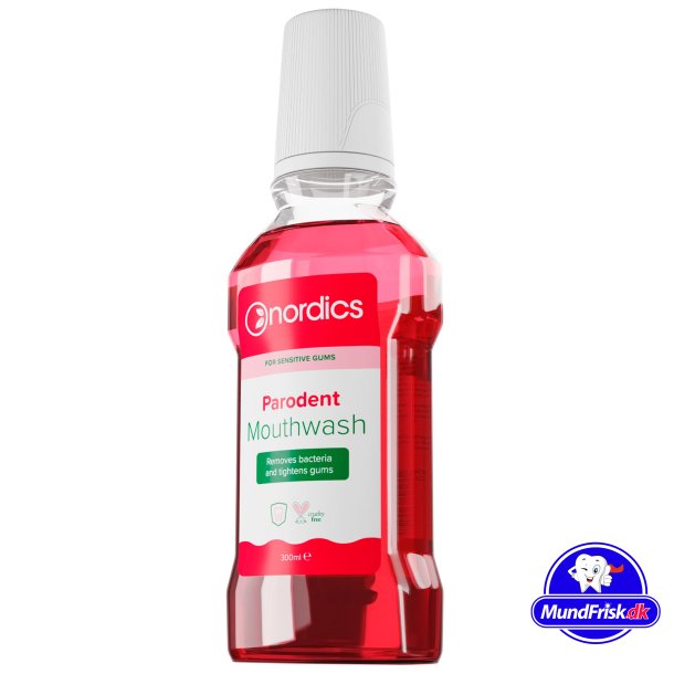 Parodontose Mundskyl NORDICS Parodent Til Sensitivt Tandkd og Tnder 300 ml