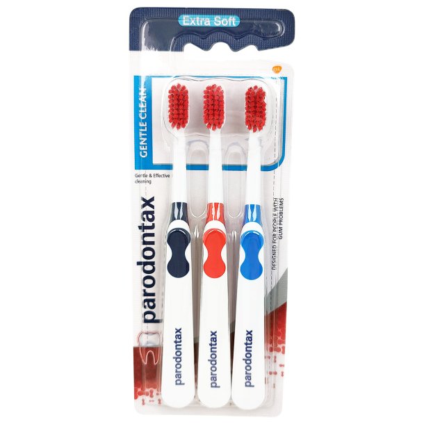 Parodontax Tannbrster 3-pk. Sknsom ren ekstra myk