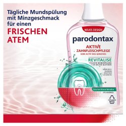 Parodontax Mouthwash Revitalize Daily Care Fresh Mint 300 ml