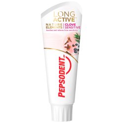 pepsodent long active nature elements clove sensitive