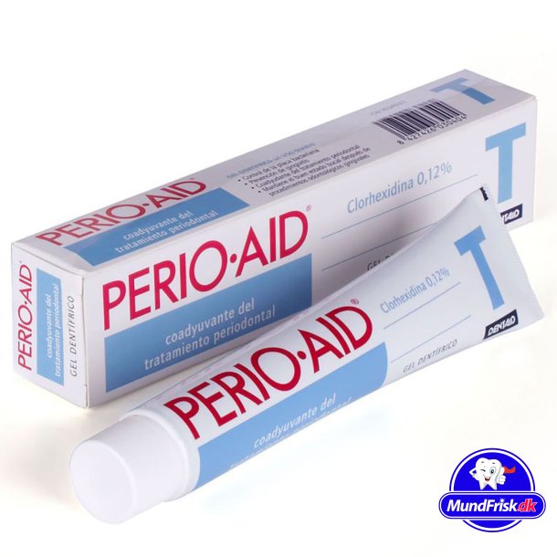 Perio-Aid Tandpasta Gel Intensive Care 0.12 Klorhexedin - Aid - MundFrisk.dk