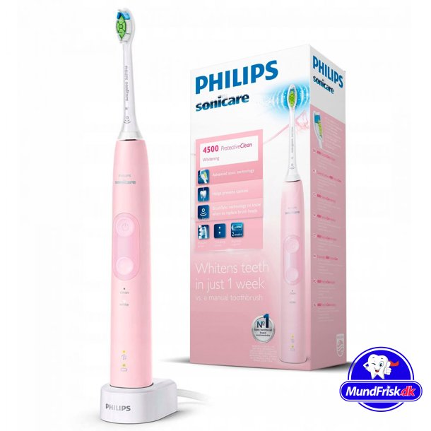Philips Sonicare El-tandbrste PINK 4500 Protective Clean