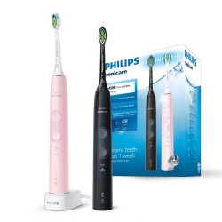 Philips DUO Pink + Sort El-tandbrster Sonicare 4500 Protective Clean