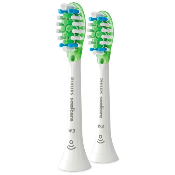Philips Sonicare W3 Premium White opzetborstels - 2 stuks.