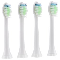 4 Stck Brstenkpfe fr Philips SoniCare mit Schutzkappe